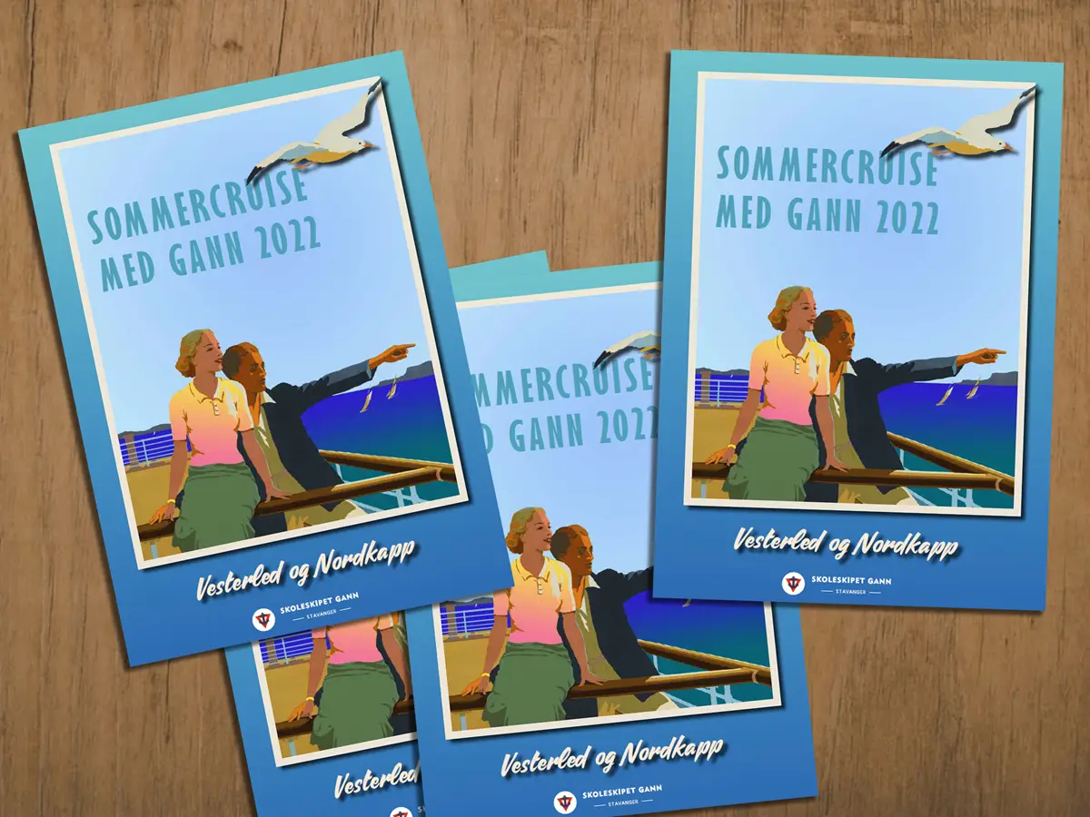 Brosjyren vår er på vei i postkassen din