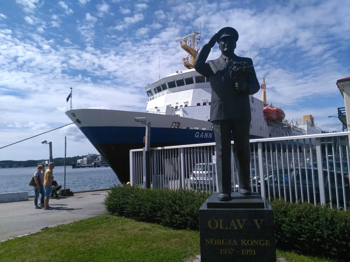 Gann er hjemme etter en flott tur i Østersjøen.