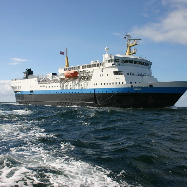 Det har Han også gjort med skoleskipet Gann.