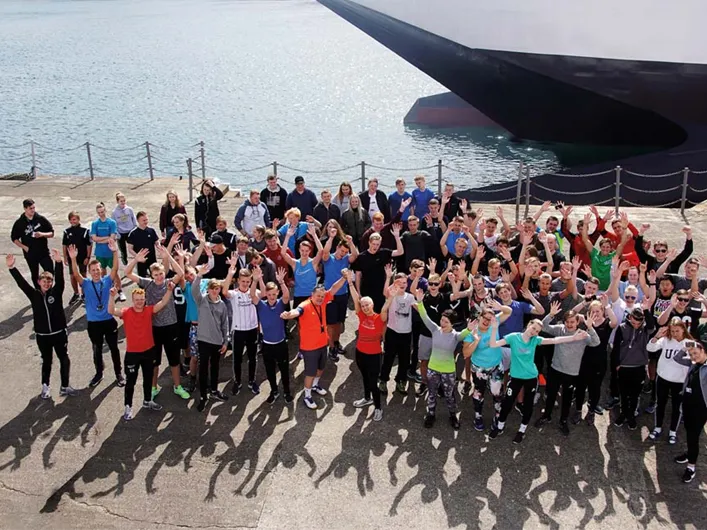 Miljøarbeider på Skoleskipet Gann    