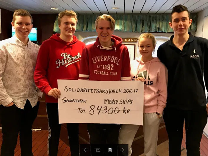 Gannelevenes solidaritetsaksjon 2016/2017