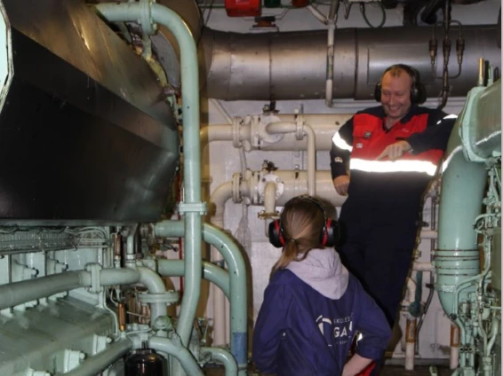 Er du vår nye maskinist?