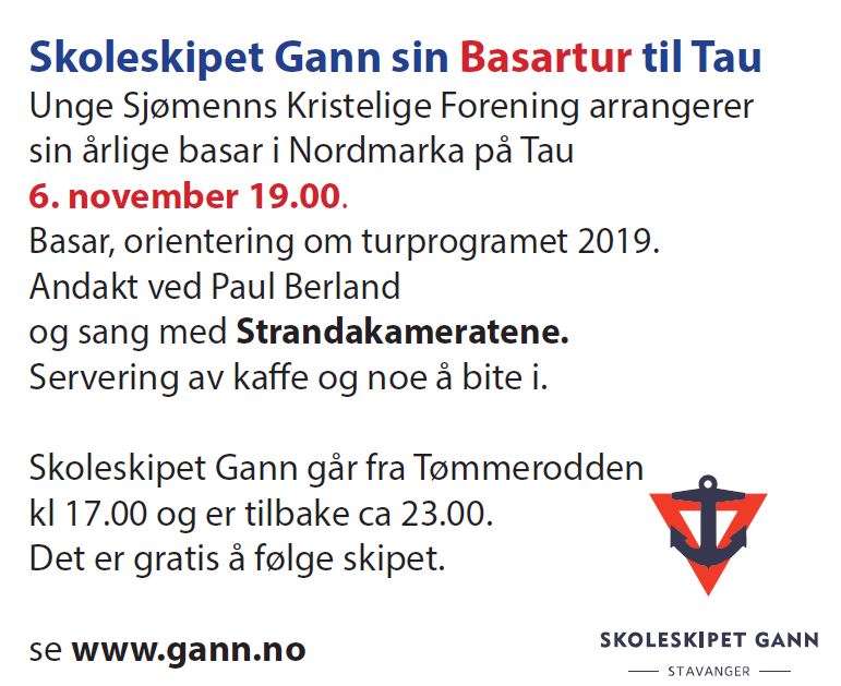 Basartur til Nordmarka påTau. 6. november 